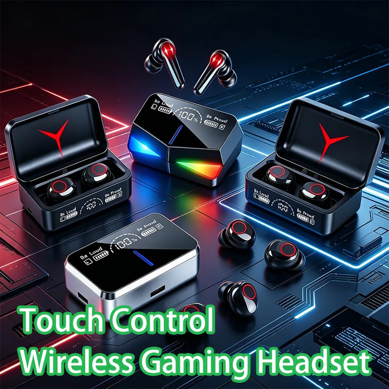 Auriculares Inalámbricos TWS Bluetooth 5.3 con Control Táctil