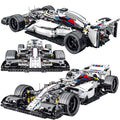 1152 piezas técnicas 023004   Coches de fórmula F1, bloques de construcción, coches de carreras deportivos, súper modelo, Kits de ladrillos, juguetes para niños, regalos