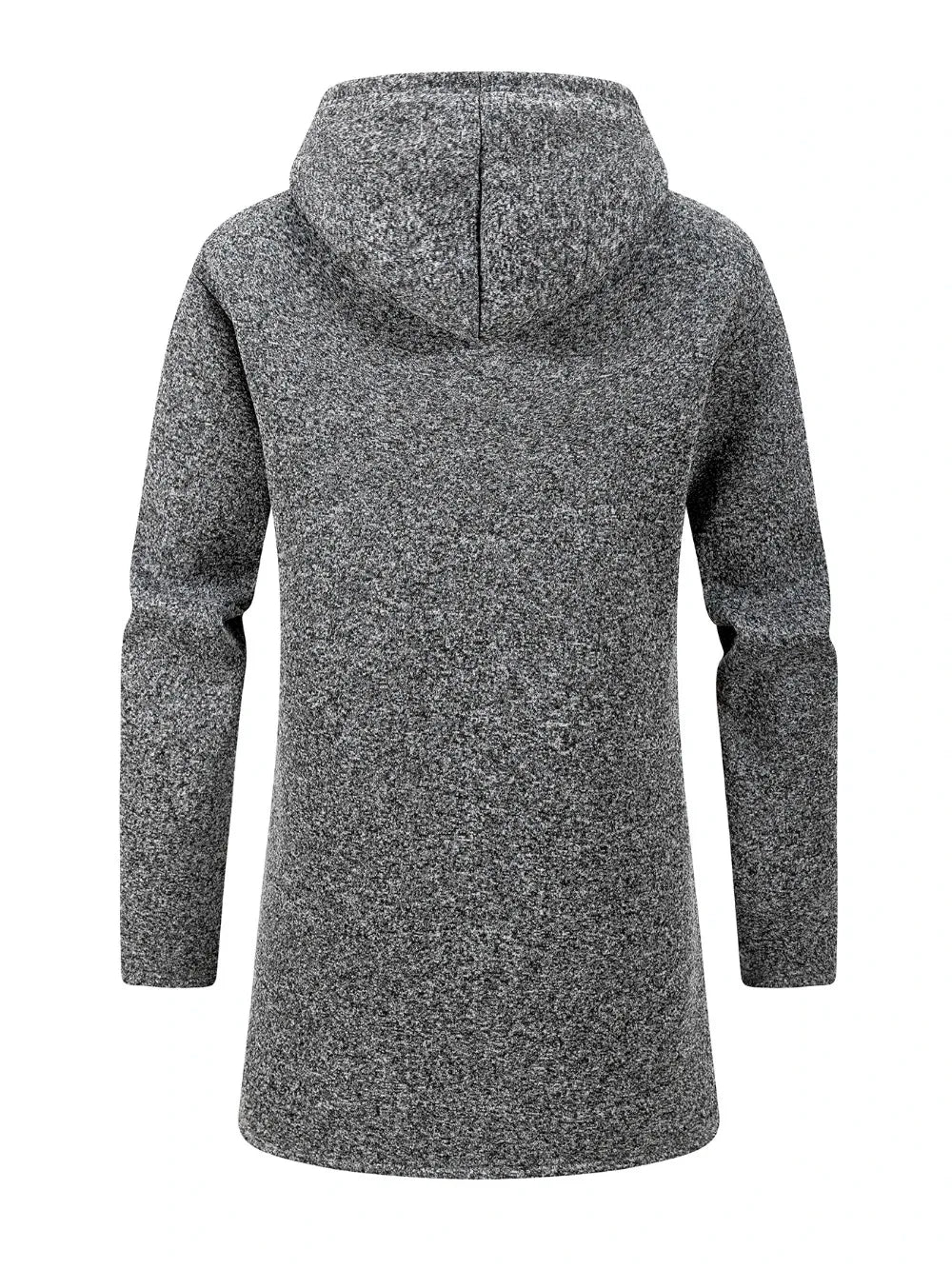 Chaqueta con Capucha Gruesa para Hombre, Cremallera, Abrigo de Invierno