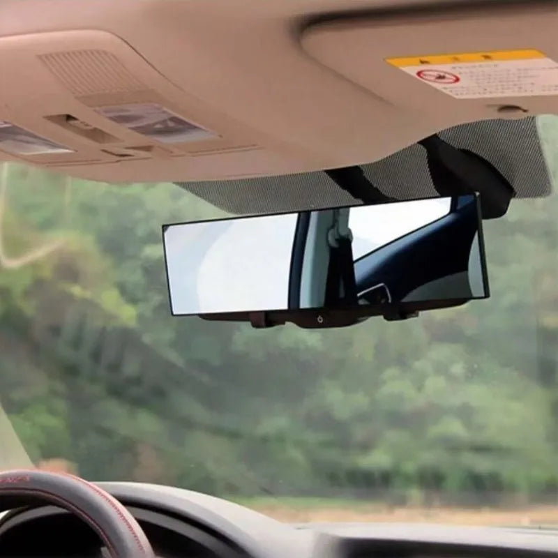 Espejo retrovisor para bebé, espejo retrovisor agrandado, vista trasera gran angular con clip, reduce eficazmente el punto ciego para coche SUV camión