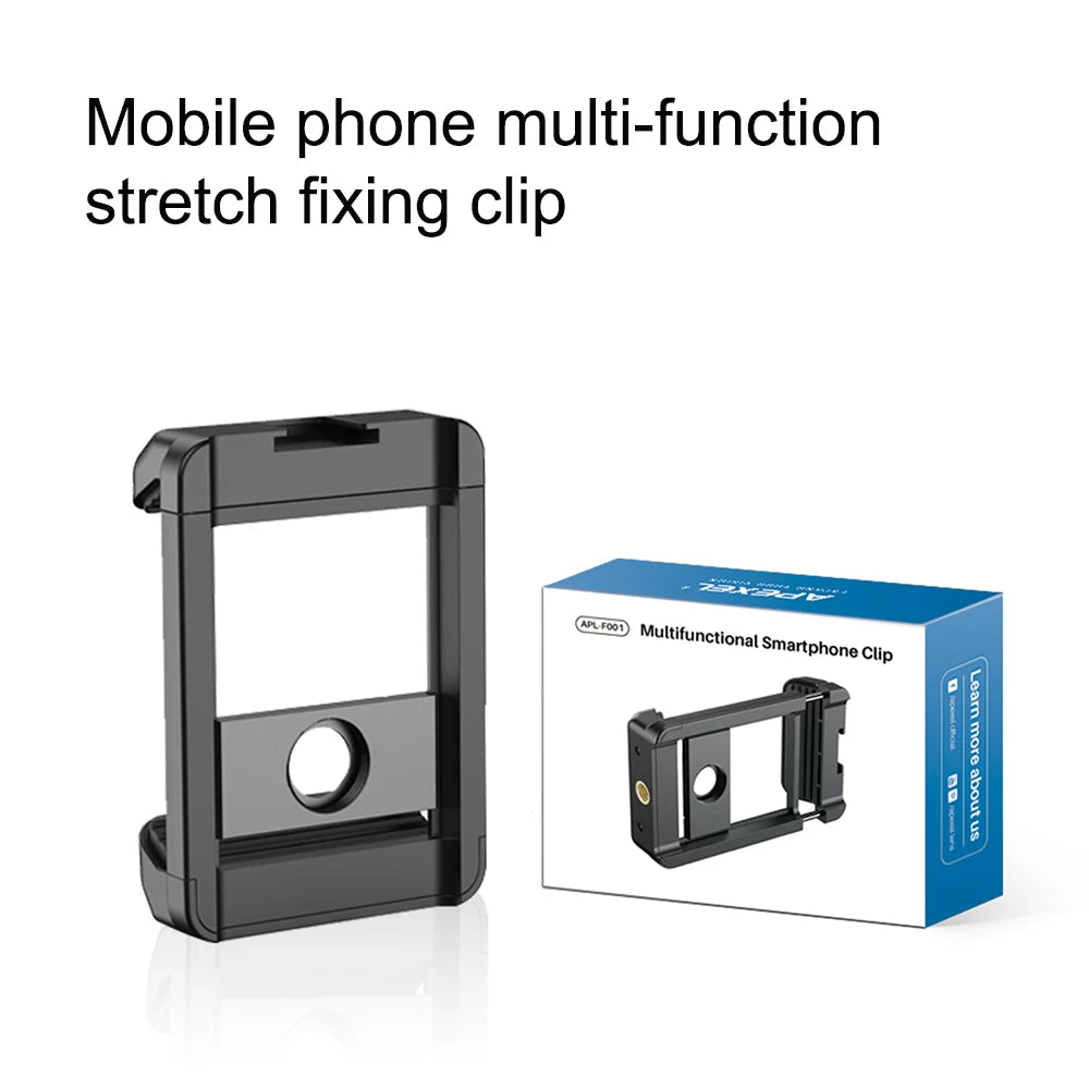 Clip Universal APEXEL 17mm Extensible para Lentes de Teléfono