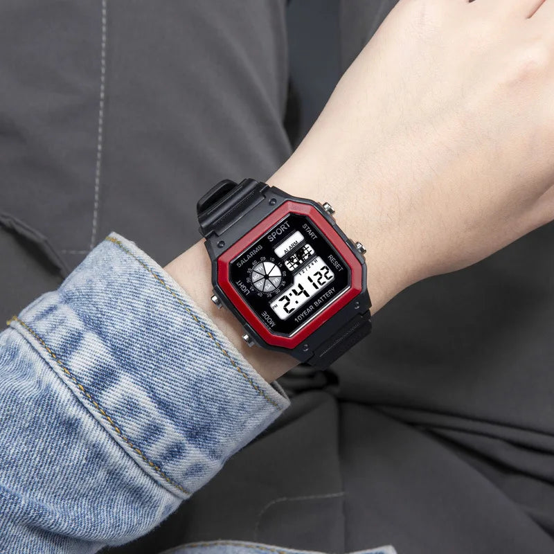 Reloj Deportivo YIKAZE Digital LED con Cuenta Atrás