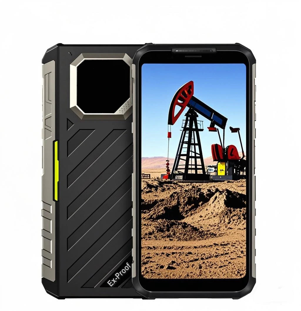 Teléfono Antiespía Sin Cámara Rungee, Android 15, 8GB RAM + 256GB ROM, Pantalla de 6.58'', Batería de 6600mAh, Huella Dactilar, NFC, Teléfono Confidencial