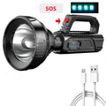 Linterna LED Portátil Reflectora Recargable para Acampar
