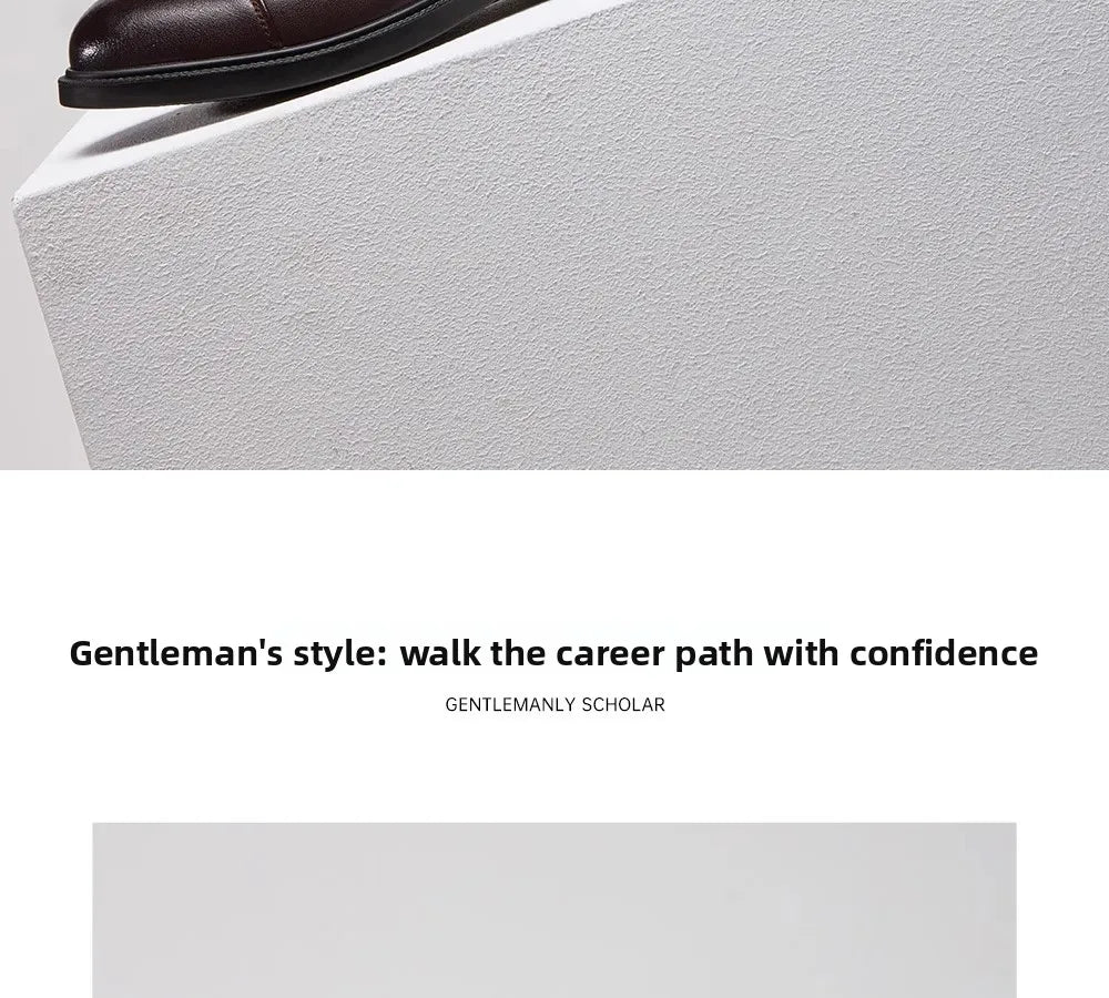 Golden Camel Zapatos informales para hombre, cómodos, antideslizantes, de cuero, con suela suave, zapatos planos para caminar, zapatos de vestir ligeros