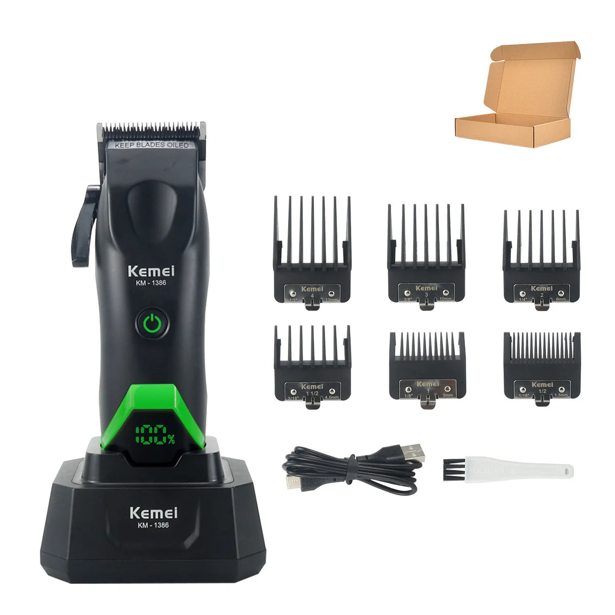 Cortadora de Pelo Profesional para Hombre, Cuchilla DLC, Motor DCM 7500 RPM