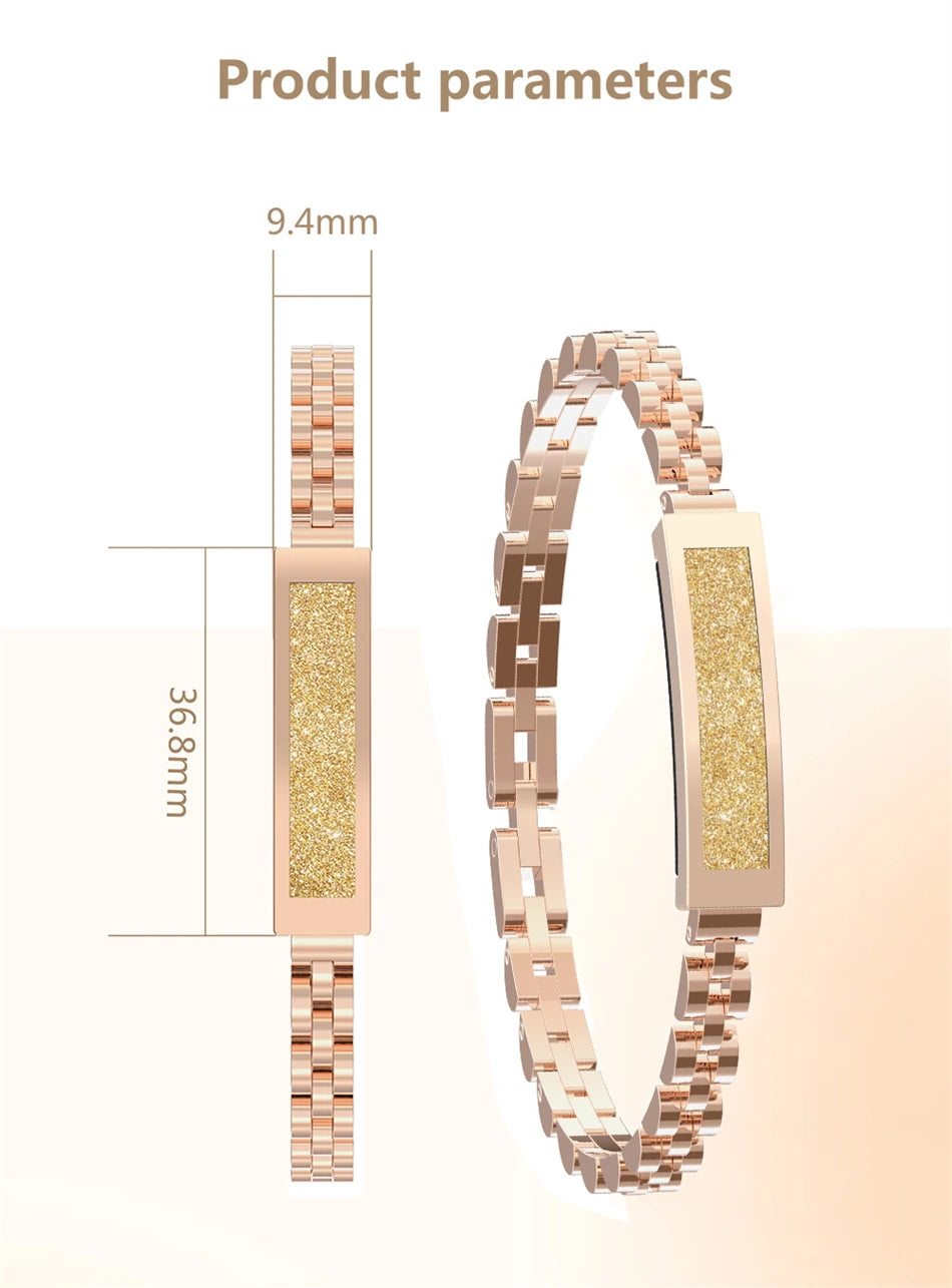 Pulsera inteligente LIGE para mujer con Bluetooth y monitoreo de salud