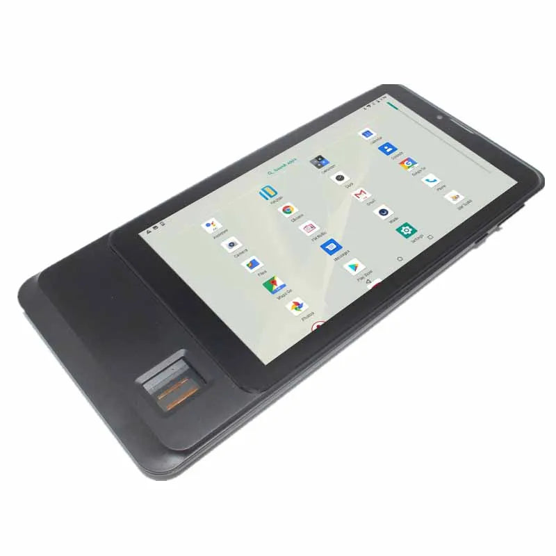 7 ''4G LTE llamada telefónica tarjeta SIM Dual Tablet PC soporte función de huella digital 1GB RAM 8GB ROM Quad Core MTK8735 GPS Android 8,1 GSM