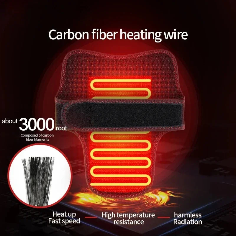 Masajeador Eléctrico Cervical con Calor, 3 Niveles de Masaje, Temporizador, Alivia el Dolor y la Rigidez Cervical, Calor para las Articulaciones, Estimula el Flujo Sanguíneo