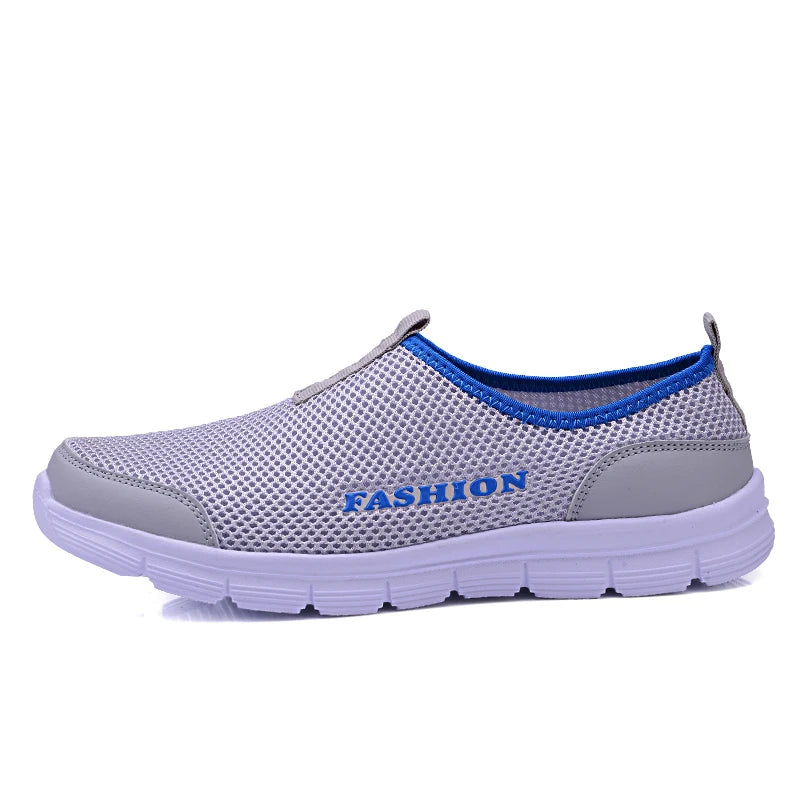 YRZL, zapatos informales ligeros para hombre, zapatillas transpirables sin cordones para mujer y hombre, zapatos planos antideslizantes Unisex para caminar al aire libre, talla 36-47