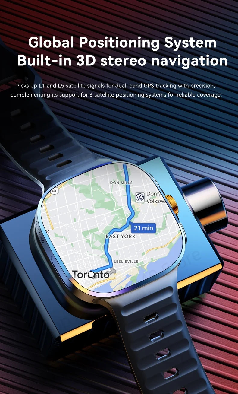 Reloj Inteligente M99 5G AMOLED Cámara GPS