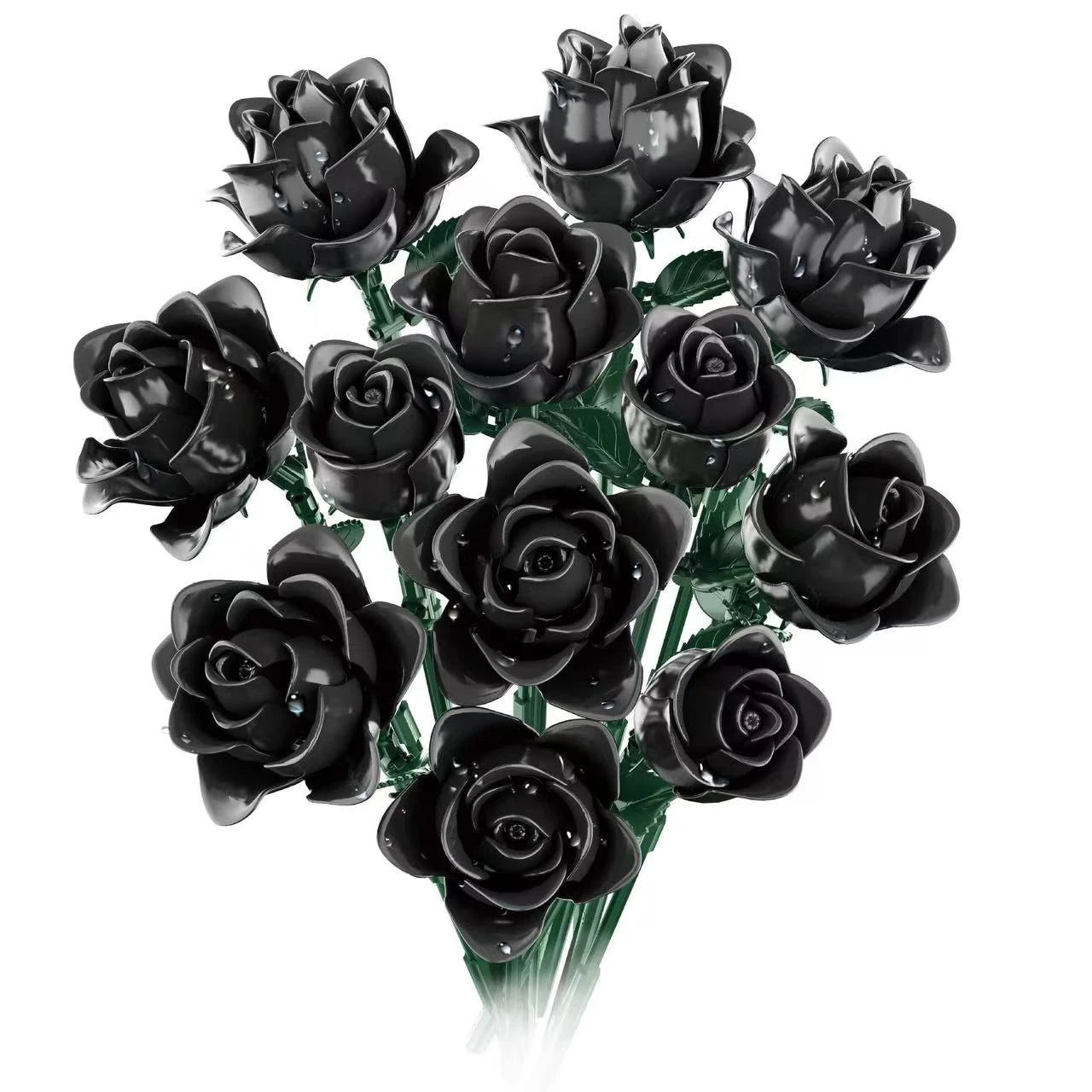 Bloques de Construcción de Ramo de Rosas, Modelo de Flor Botánica DIY, Decoración Creativa para el Hogar, Regalo para Ella, Mujeres y Adultas, Día de San Valentín, Día de la Madre