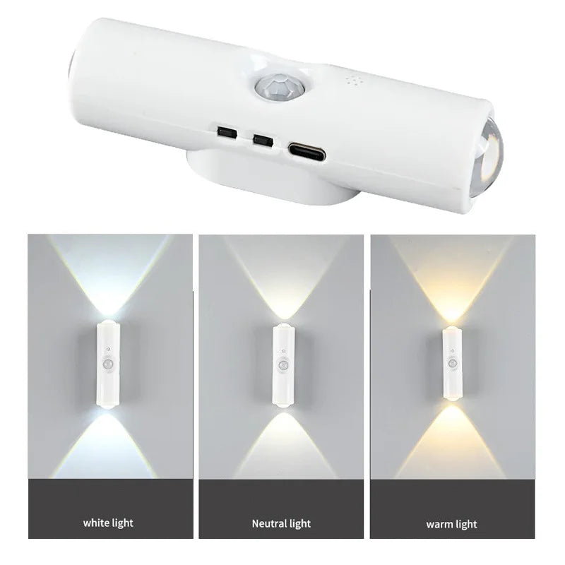 Lámpara Nocturna Inteligente RGB con Sensor Magnético