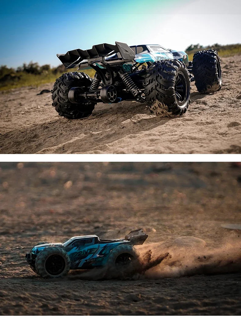 Coche RC MJX VS SCY 16101 16102 PRO 4WD 70Km/h 1/16 de Alta Velocidad, Monster Truck Todoterreno con Control Remoto, Vehículo Eléctrico