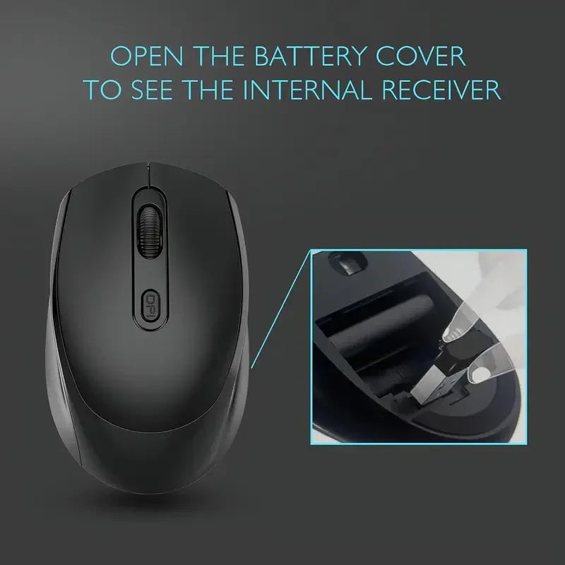 Ratón fotoeléctrico ergonómico más vendido, compatible con Bluetooth 2.4G, ratón inalámbrico adecuado para juegos de oficina y portátiles.