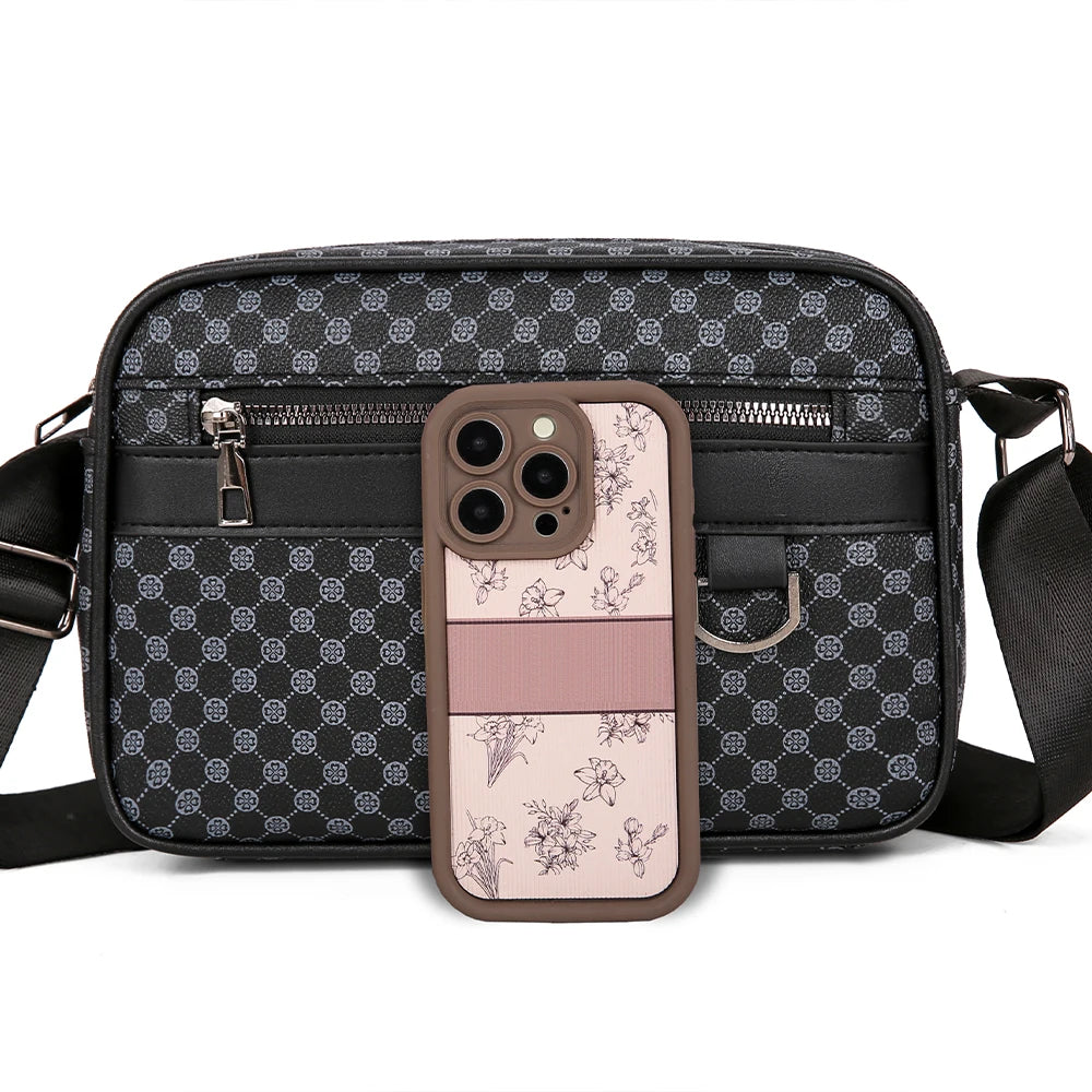 Bolso de Hombro para Hombre Estilo Coreano Multicapa