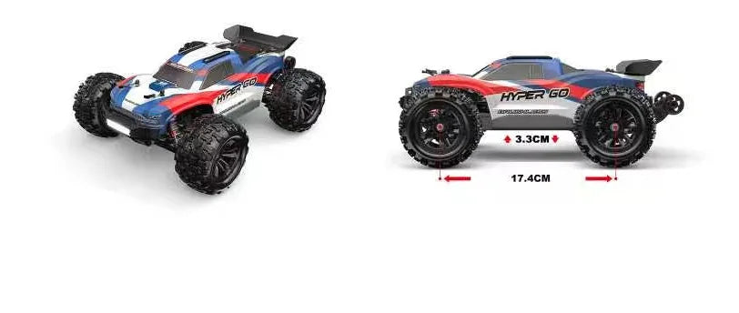 Nuevo Coche RC Mjx, Producto Nuevo, Escala 1:16, Sin Escobillas, Todoterreno, de Alta Velocidad, con Control Remoto, 16212 16213 4WD
