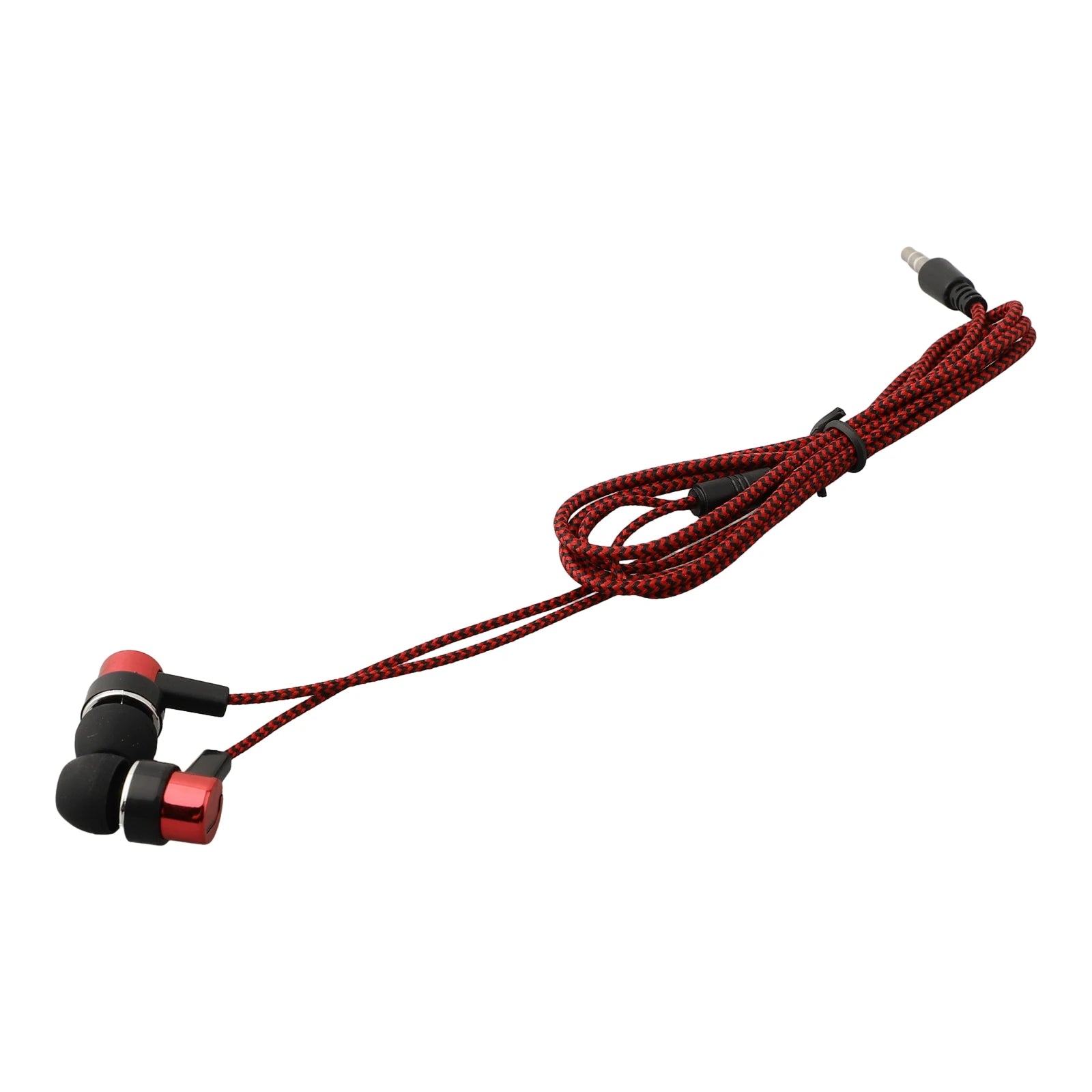 Experimente graves potentes con auriculares internos con cable, auriculares estéreo de 3,5 mm para dispositivos móviles, diseño con aislamiento de ruido