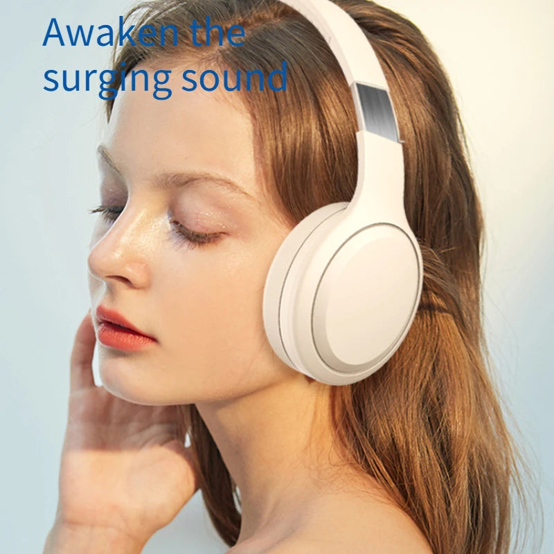 Auriculares Bluetooth 5.3 Gaming Plegables TF/AUX