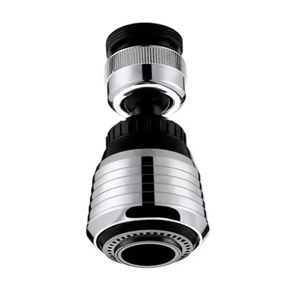 Boquilla Giratoria 360° para Grifo con Filtro y Extensión Universal