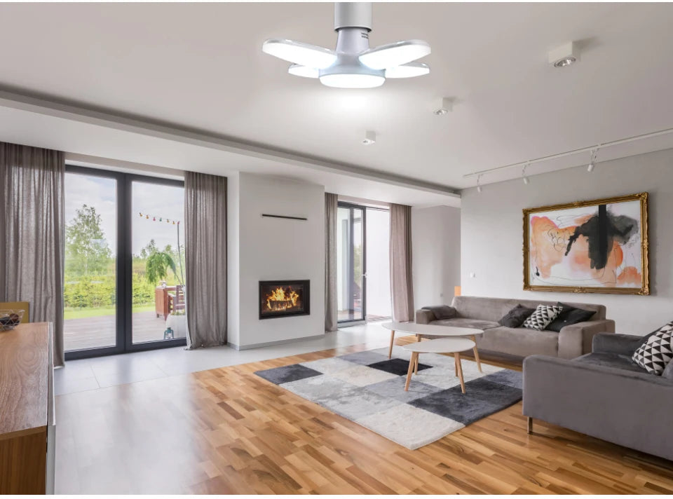 Bombilla LED Plegable E27 para el Hogar y Garaje