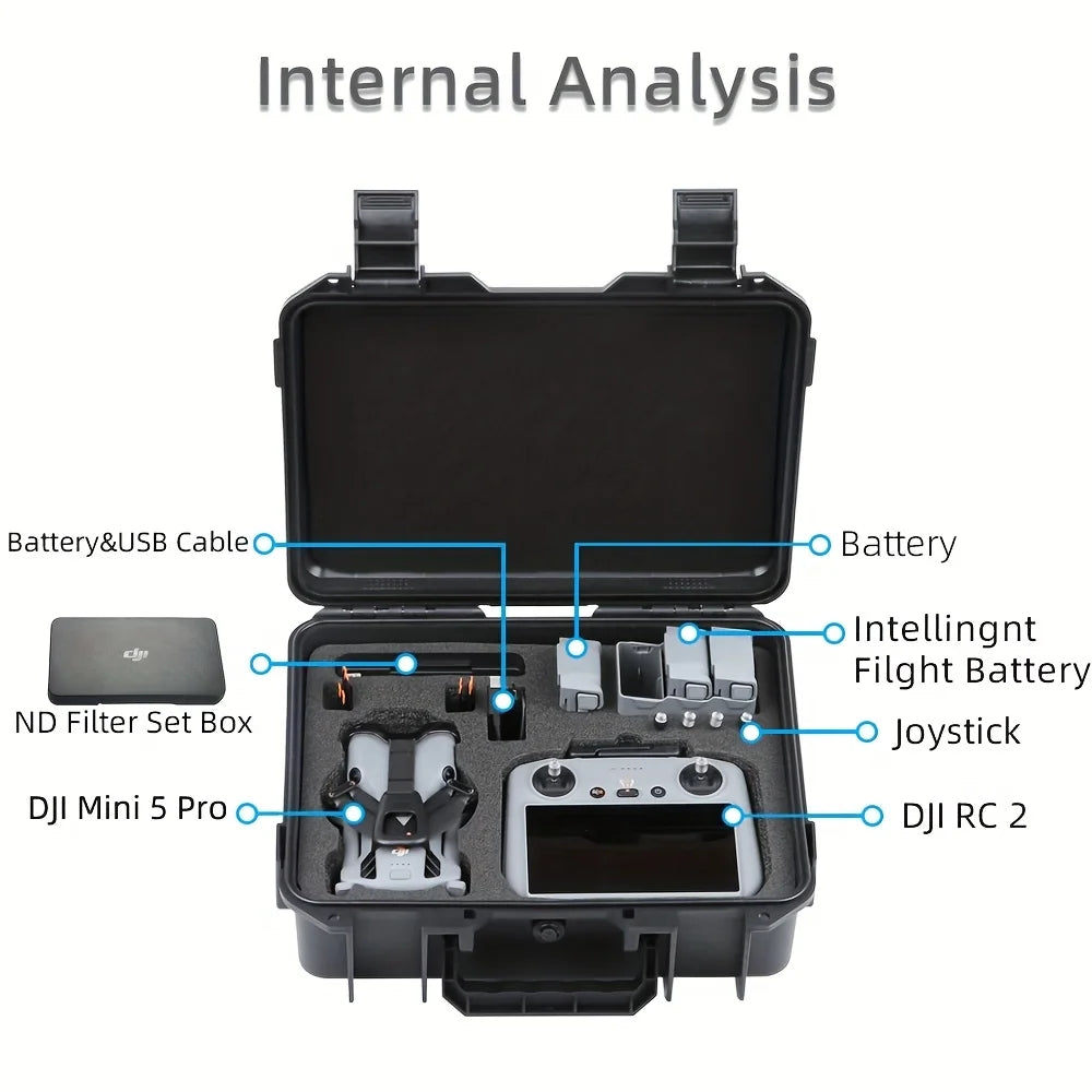 Estuche Protector para Drone DJI 5 Pro