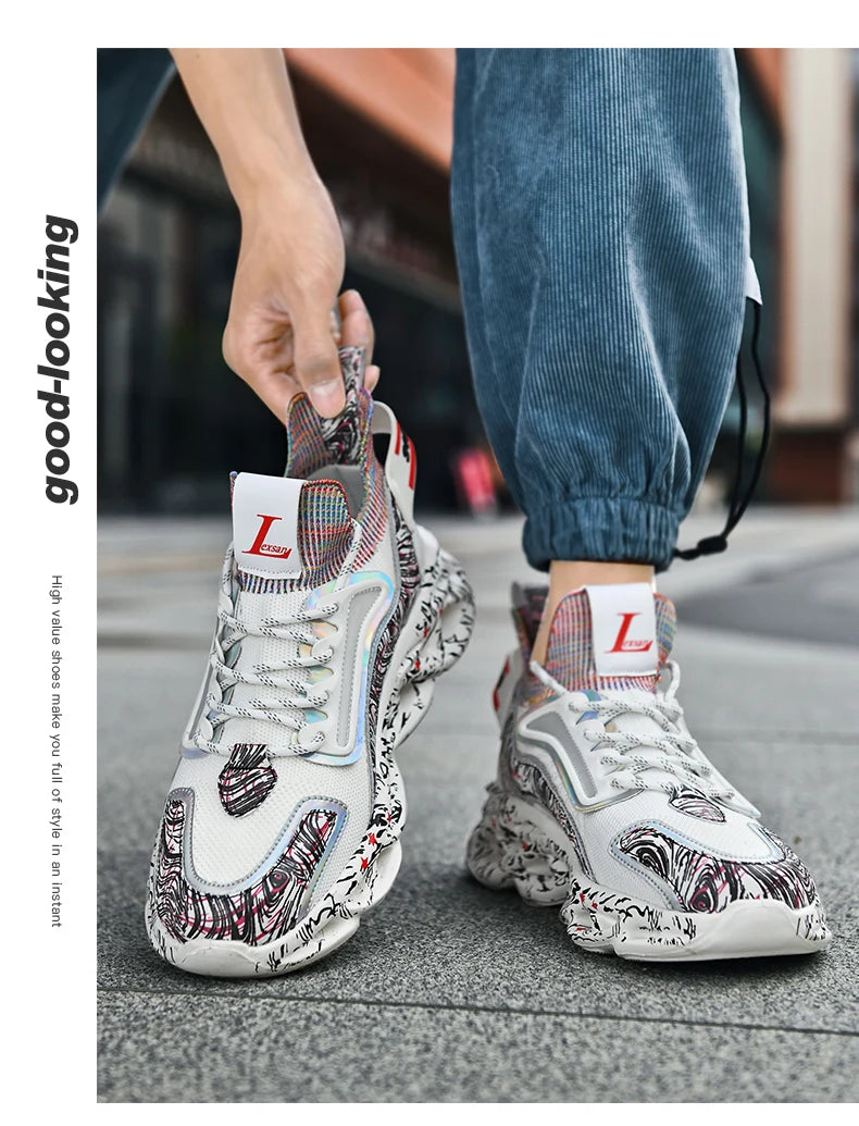 tenis masculino zapatos de hombre zapatillas hombre Zapatillas de deporte informales para hombre, tenis de lujo, transpirables, mocasines de moda para correr