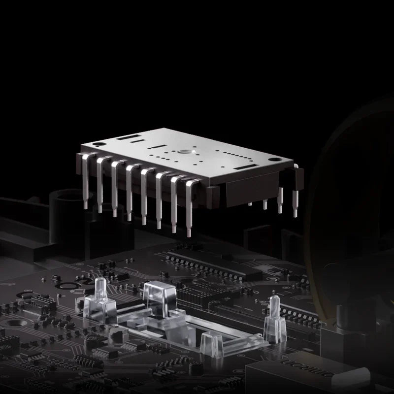 MCHOSE K7-ratón Ultra inalámbrico para juegos PAW3950, doble tasa de orollamiento de 8K, base de carga inalámbrica magnética ligera, para deportes y oficina