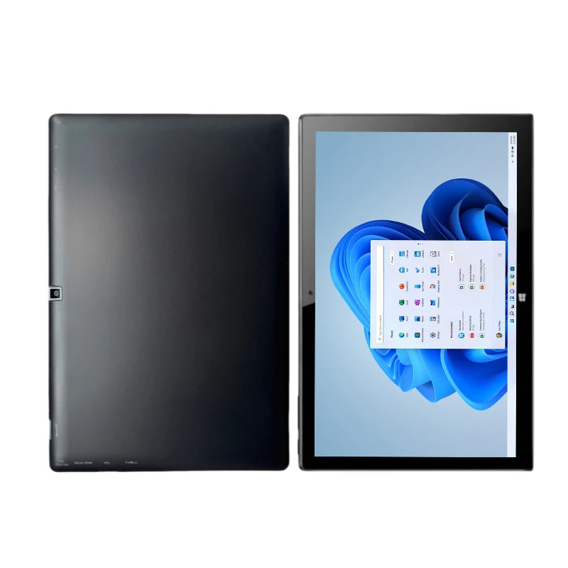 Tablet PC AR20 de 10.1 Pulgadas con Windows 11, 4 GB de RAM DDR, 64 GB, Intel Celeron N3350 de Cuatro Núcleos, 1920 x 1200 HD IPS, HD-MI, Tipo-C, Cámaras Duales
