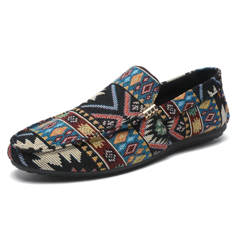 Zapatos informales de verano para hombre, mocasines transpirables para hombre, zapatos perezosos, zapatillas cómodas para caminar, zapatos planos antideslizantes para conducir