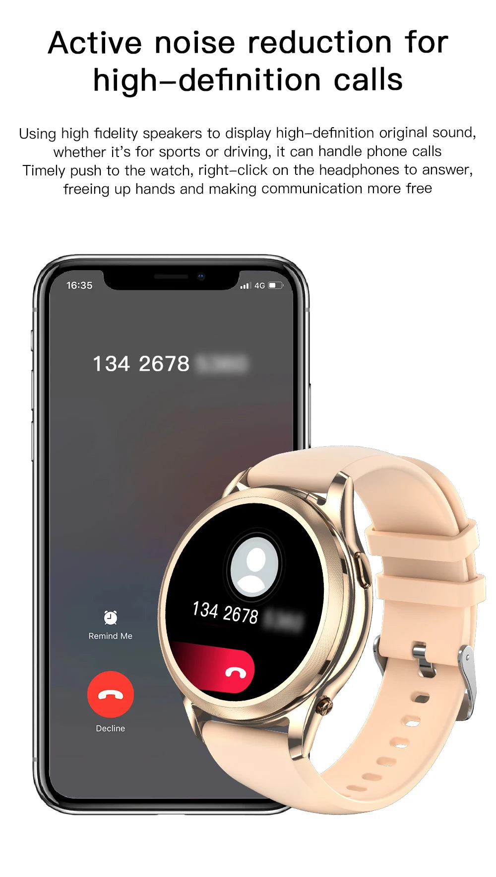 Nuevo Reloj Inteligente 2 en 1 con Auriculares Bluetooth TWS de 1.27 Pulgadas para Mujer, con Monitoreo de Salud, Llamadas BT, Resistente al Agua IP67, 2026