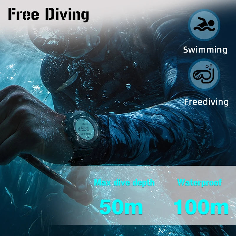 NORTH EDGE APACHE-D Reloj Digital Buceo 100M