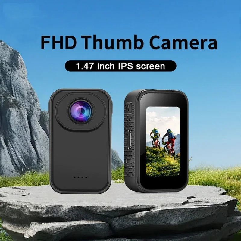 Cámara de Video Portátil 2K HD Lenovo para Ciclismo y Montañismo