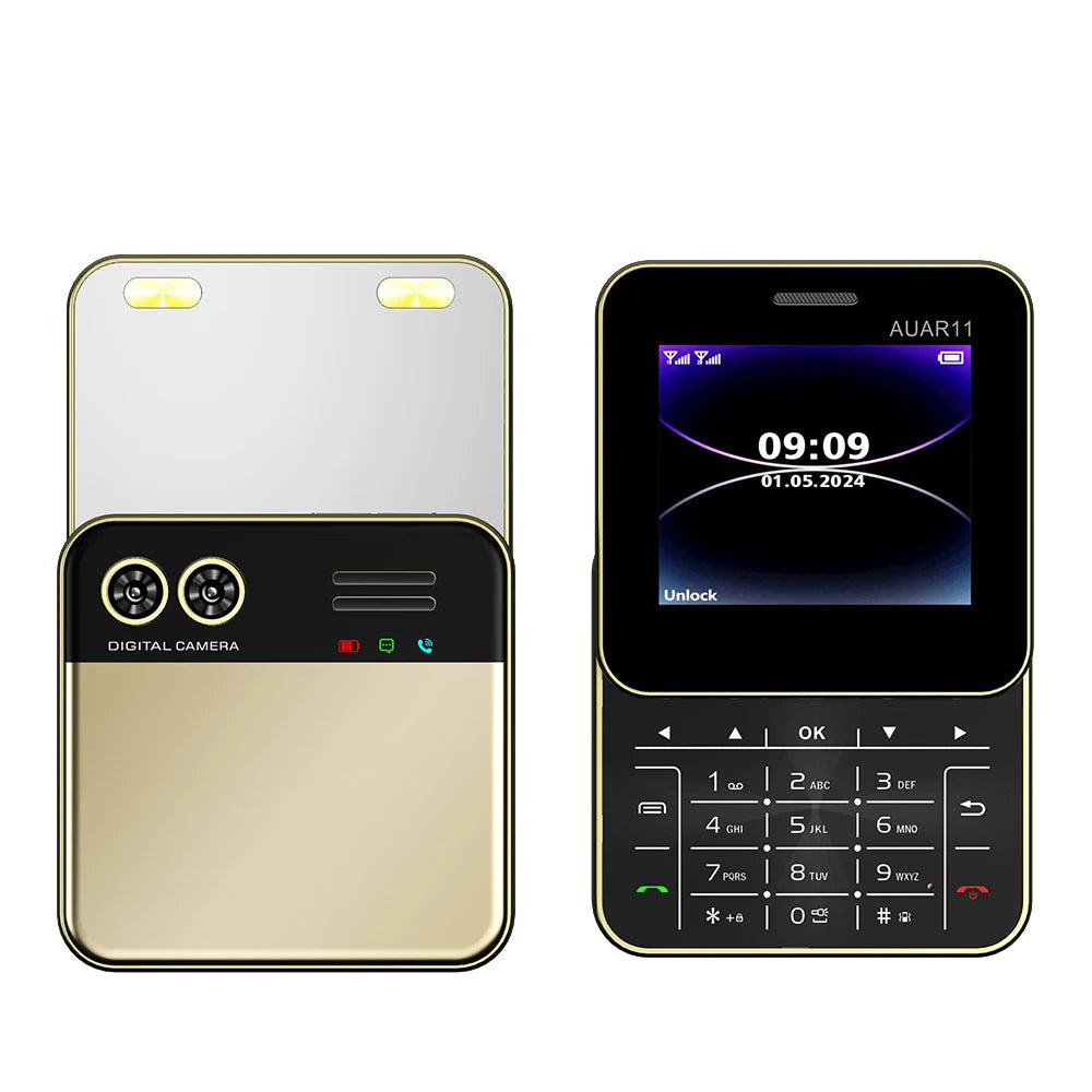 Teléfono SERVO AUAR11 Dual SIM 2G GSM Pantalla Giratoria 2.4"