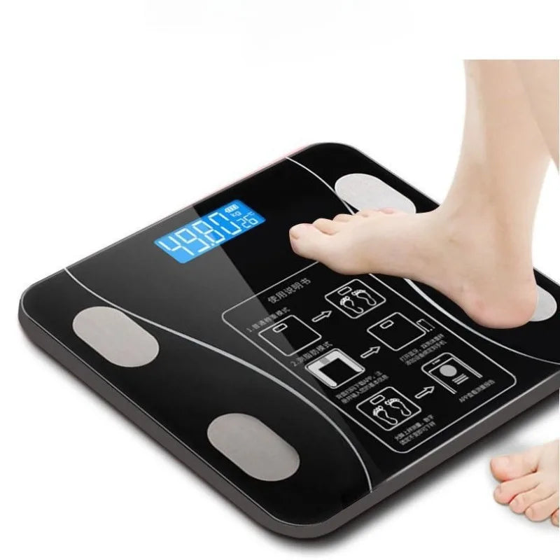 Báscula electrónica digital de uso doméstico con control de peso corporal