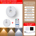 Lámpara LED para debajo del gabinete con Sensor de movimiento, luz nocturna recargable regulable, Bombilla detectora de barra de tubo para escaleras, armario, habitación y pasillo