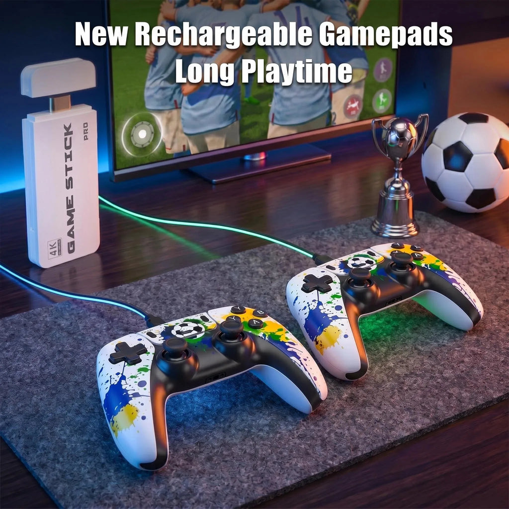 Consola de juegos retro X8 Ultra 4K HD 2026 con más de 50000 juegos, 45 emuladores de PS1, N64, arcade, mando inalámbrico 2.4G, Plug & Play, ideal para la televisión y como regalo para toda la familia.