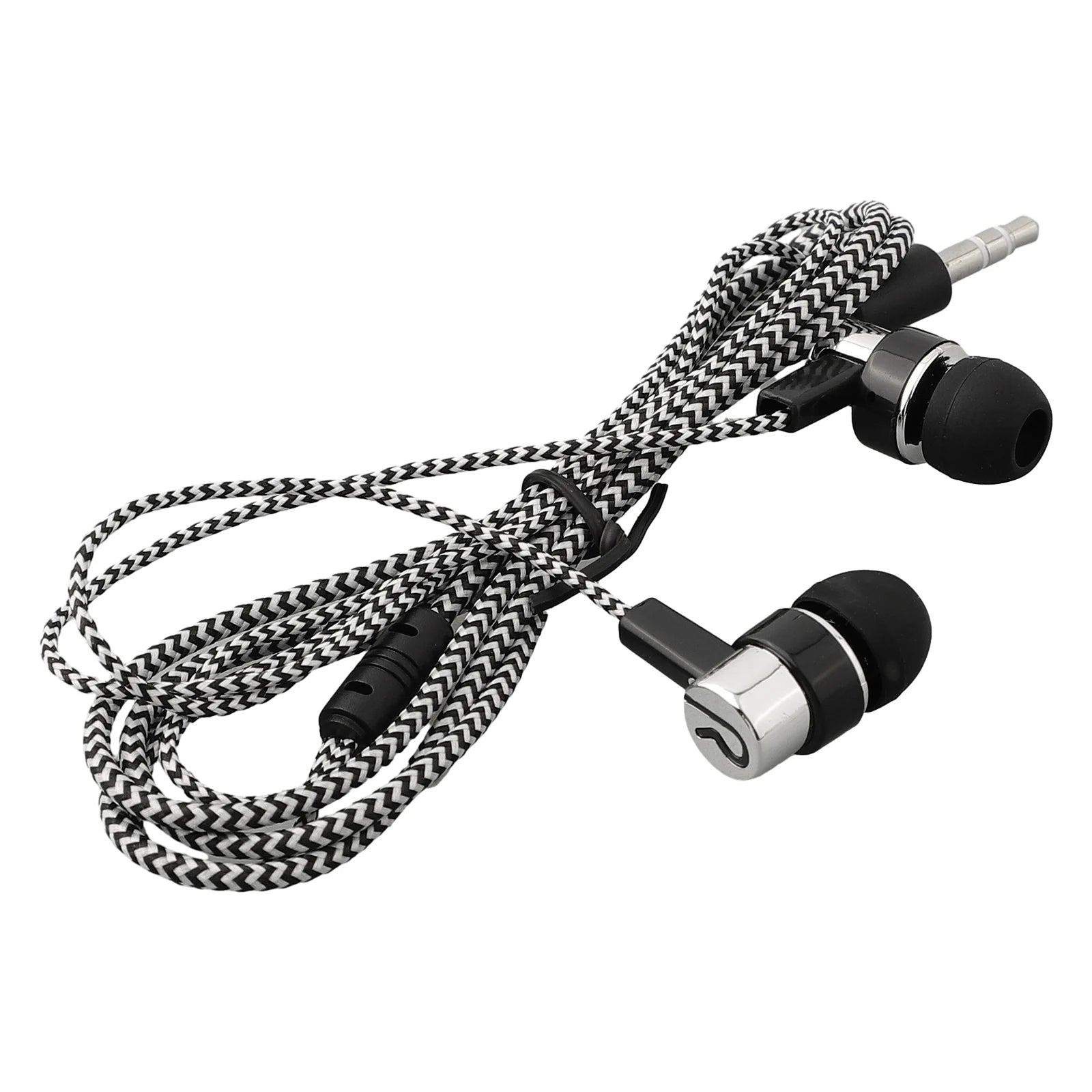 Experimente graves potentes con auriculares internos con cable, auriculares estéreo de 3,5 mm para dispositivos móviles, diseño con aislamiento de ruido