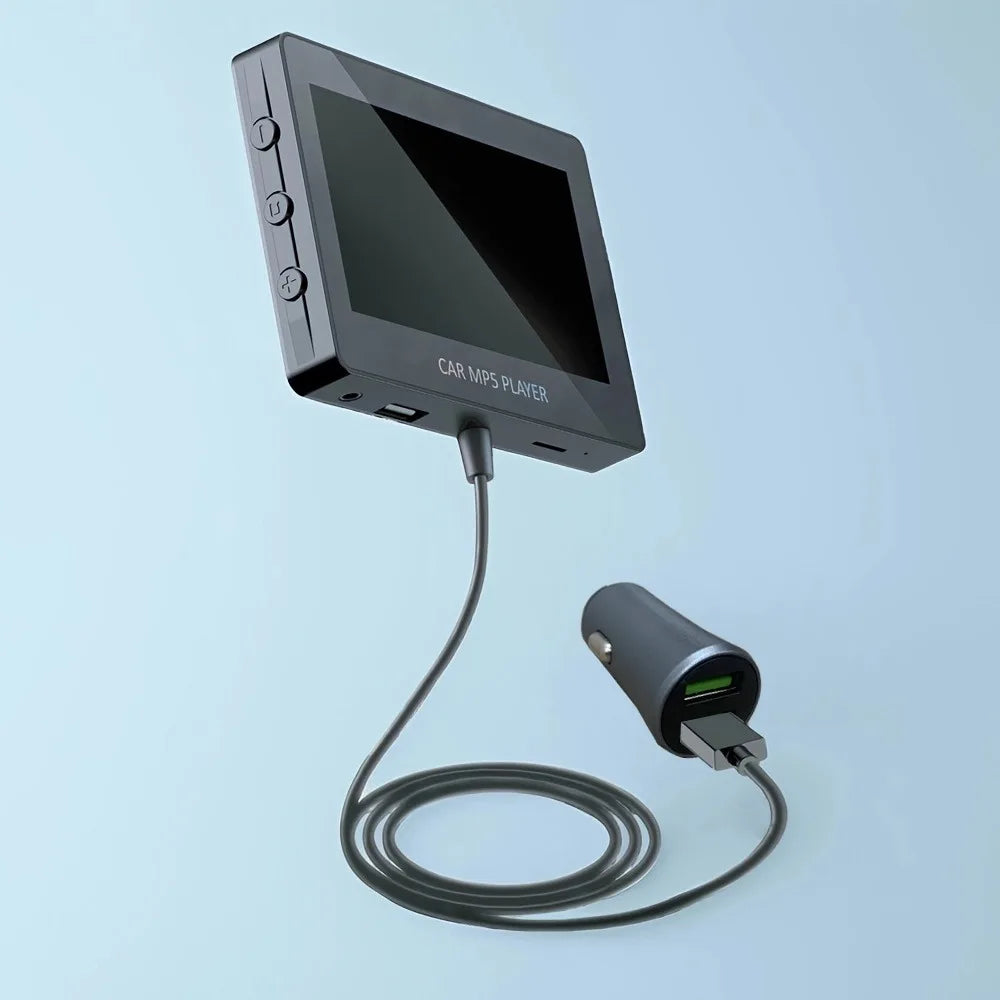Receptor de Audio para Auto DYBO M6, Transmisor FM Bluetooth, Pantalla MP5 4,3"
