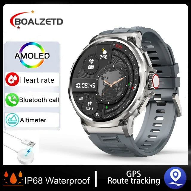 Reloj Inteligente Deportivo AMOLED 1.85 GPS