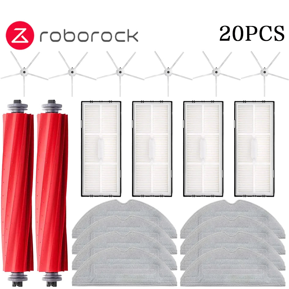 Piezas de Repuesto para Robot Aspirador S7 y S7 Pro, Cepillo, Filtro Hepa, Paño de Mopa