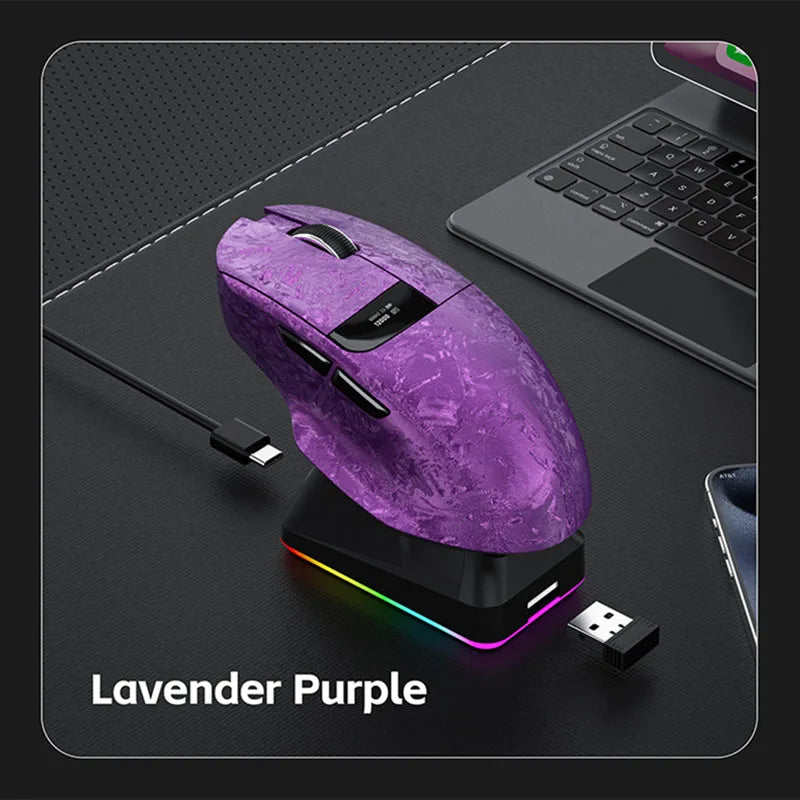 Ratón Inalámbrico Bluetooth Lenovo para Gaming, 35K DPI, Recargable USB-C