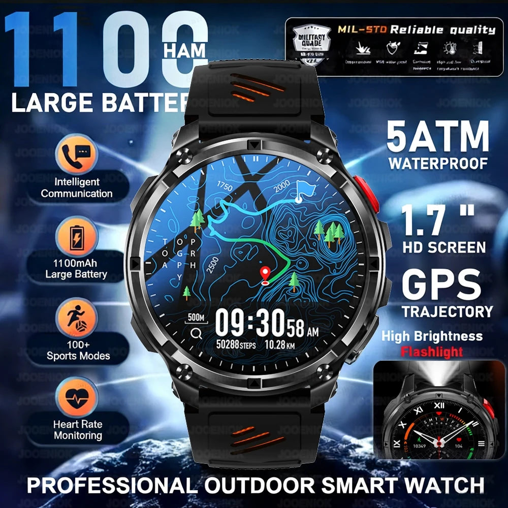 T-Rex3 Ultra Reloj Inteligente Militar AMOLED GPS