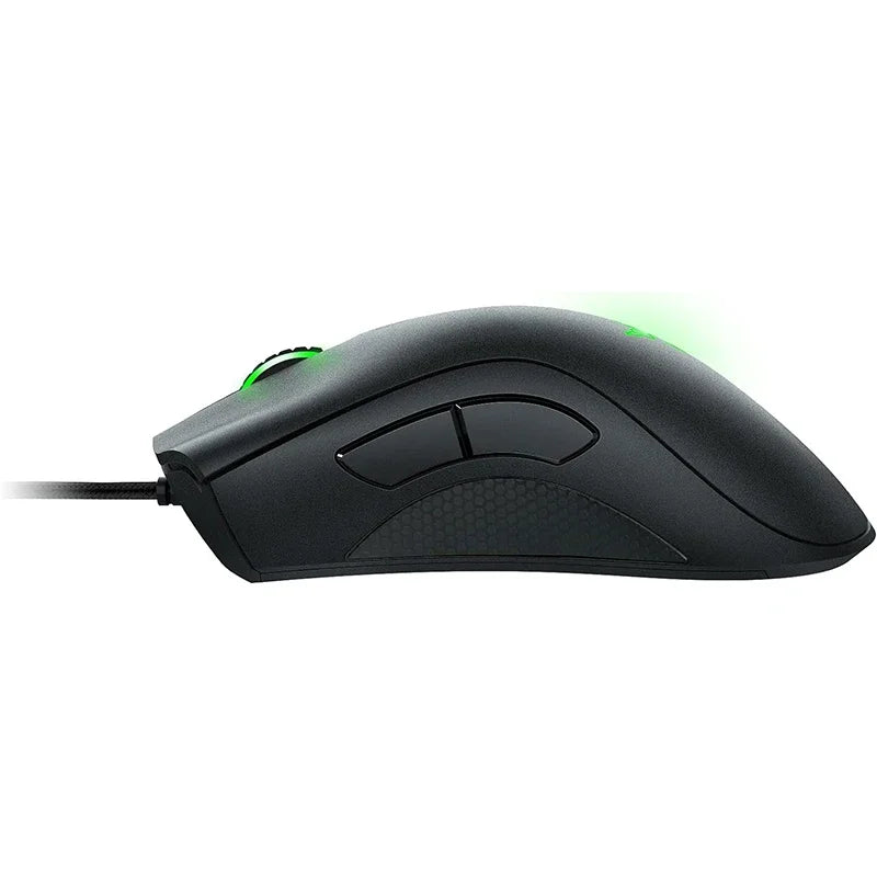 Razer DeathAdder Essential Ratón para juegos con cable / Ratones con cable 6400DPI 5 botones independientes para computadora portátil y PC Gamer