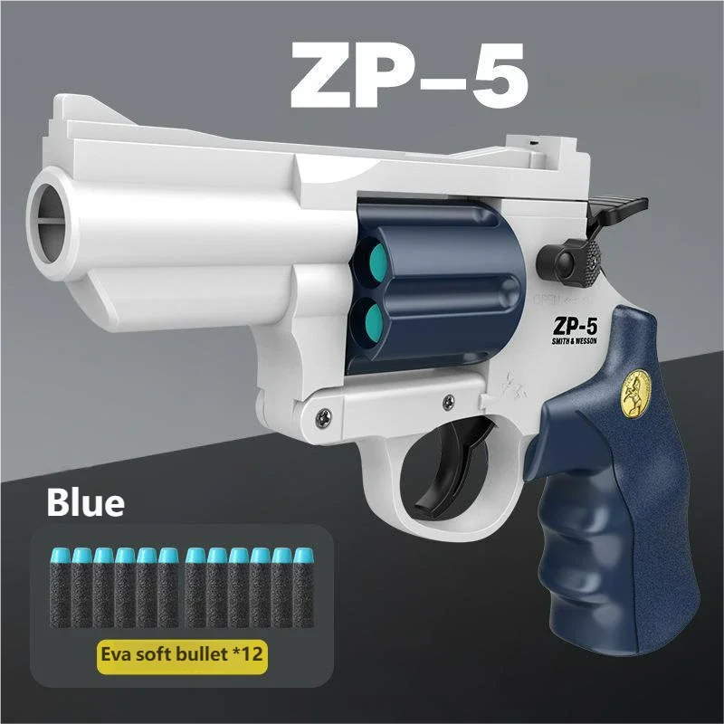 Juguete de exterior, pistola de balas de espuma EVA suave, pistola de juguete manual de espuma suave, juego de tiro deportivo, juguetes interactivos para niños y adultos, regalo.