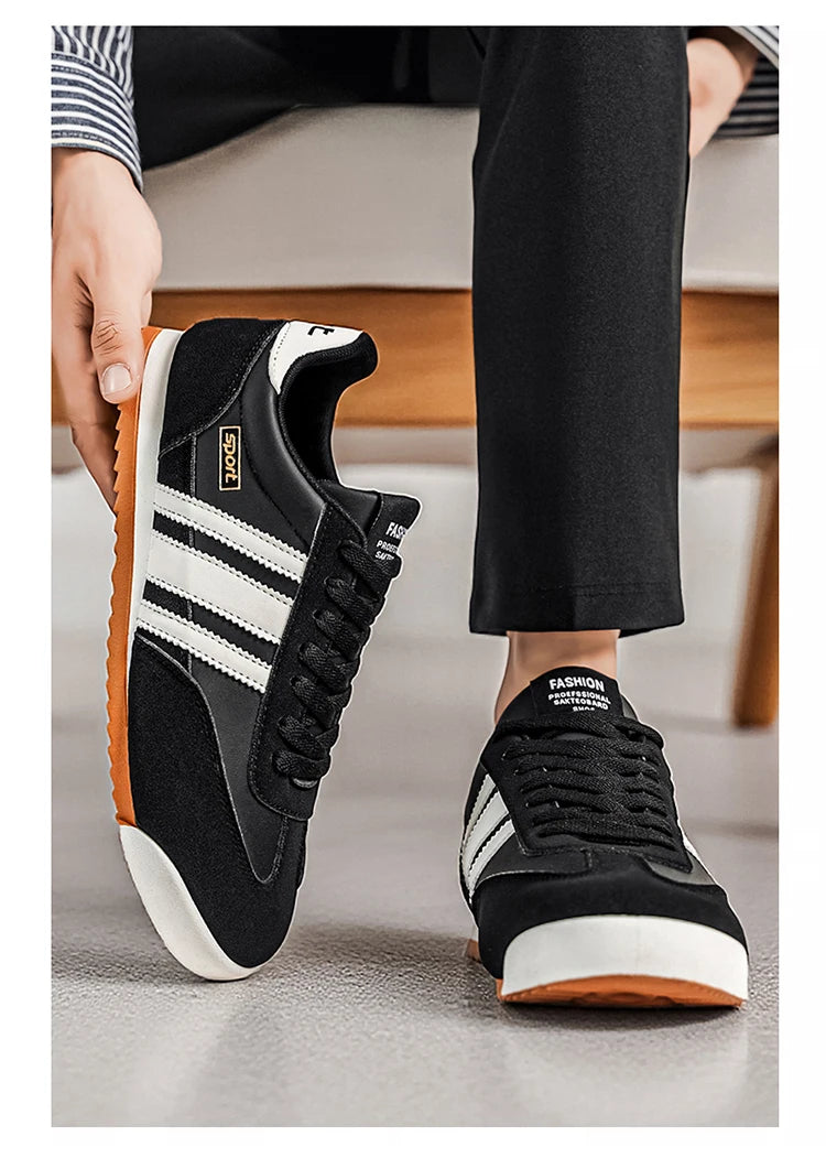 Zapatos Ligeros Estilo Forrest Gump para Hombre, Zapatillas Antideslizantes con Superficie Suave, Zapatos Casuales Retro Versátiles