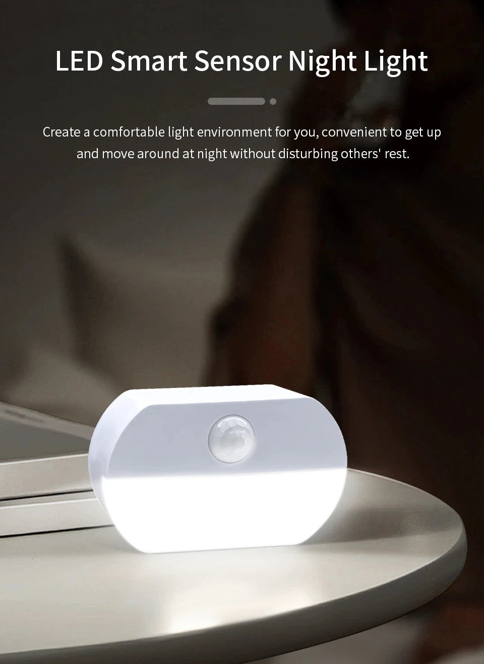 Luz de Armario con Sensor de Movimiento Automática