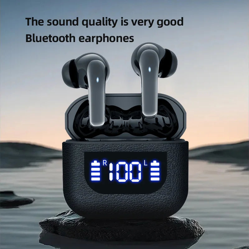 Auriculares TWS Bluetooth 5.3 con Pantalla LED y Micrófono HD