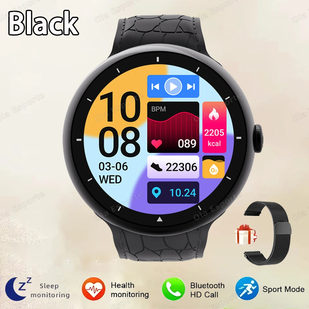Smartwatch AMOLED con GPS, Llamadas Bluetooth y Carga Inalámbrica