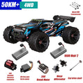 Coche teledirigido 1/14 4WD 2,4G, coche de Control remoto 550, cepillo de carbono, Motor fuerte de deriva, todoterreno, coche de carreras en el desierto, camión remoto, juguetes